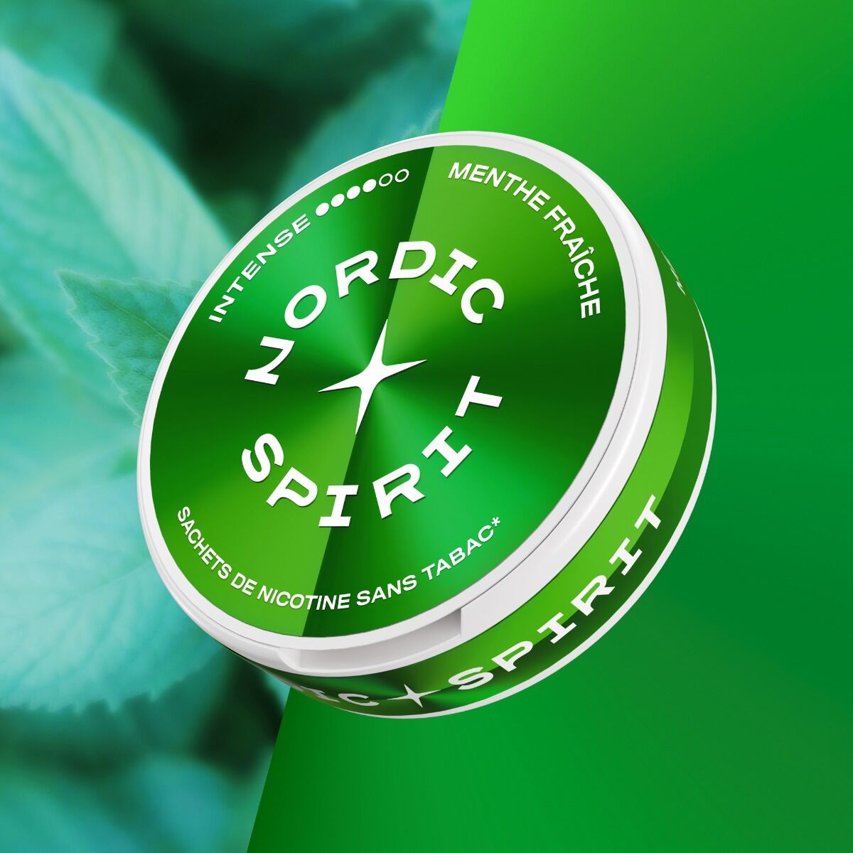 Nordic Spirit Sweet Mint X-Strong nicotine pouches can